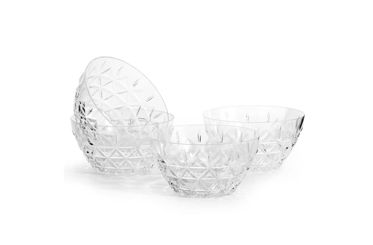 Sagaform Acryl picnic bowl set of 4 2