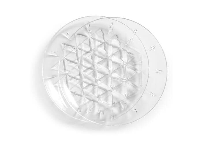 Sagaform Acryl picnic big plate set of 2 Ø26cm 2
