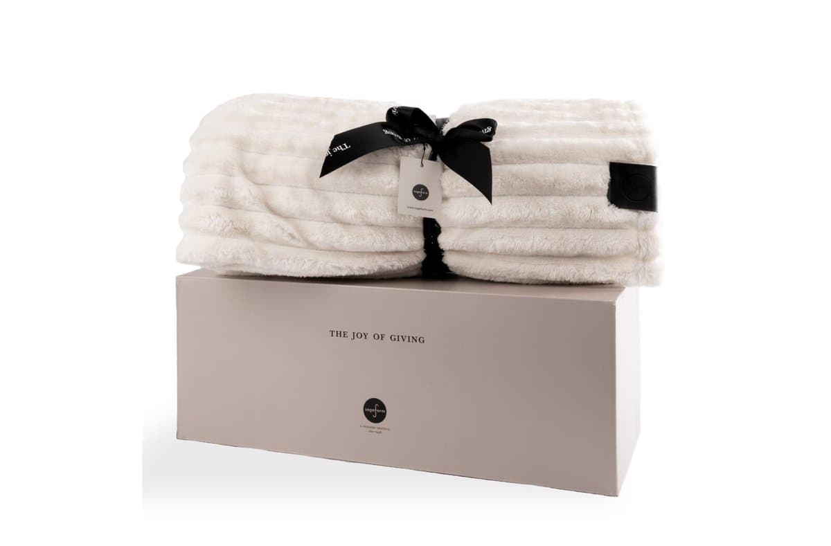 Sagaform Esther Fleece Plaid 130x170 cm 4