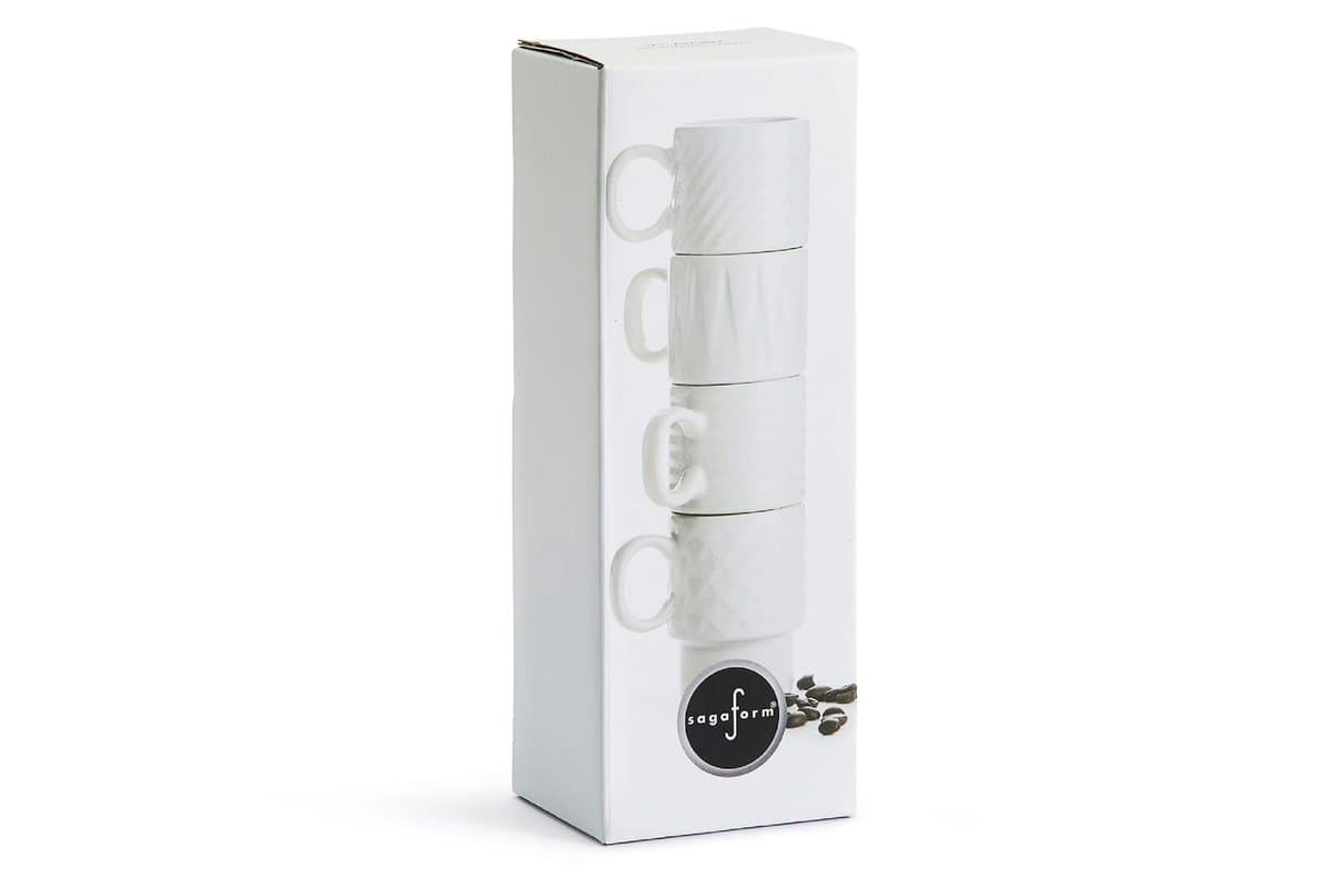 Sagaform Coffee & More Espresso Mug 4-pcs 100ml 4