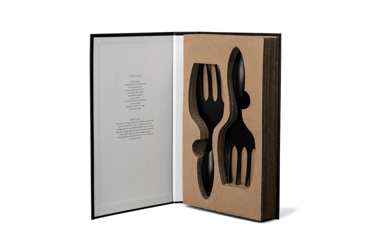 Byon Insalata salad server set 2