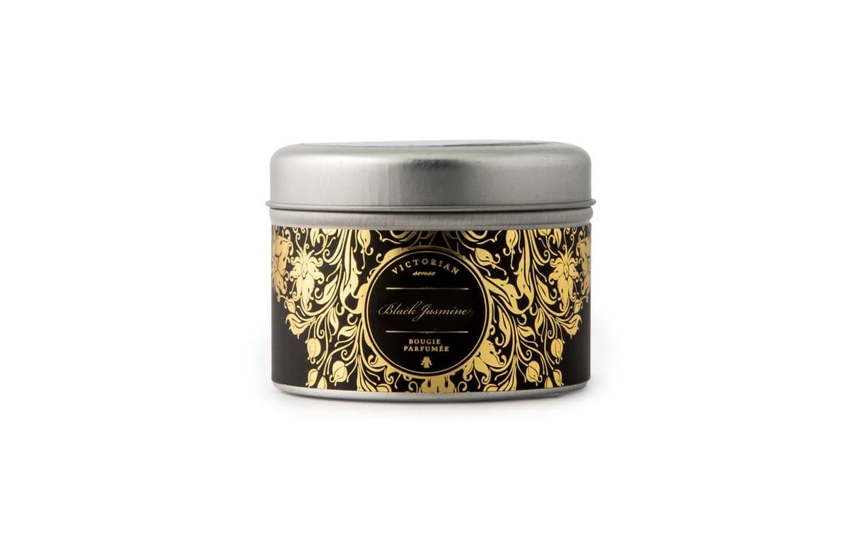 Victorian Sense Tinbox Black Jasmine scented candle 3