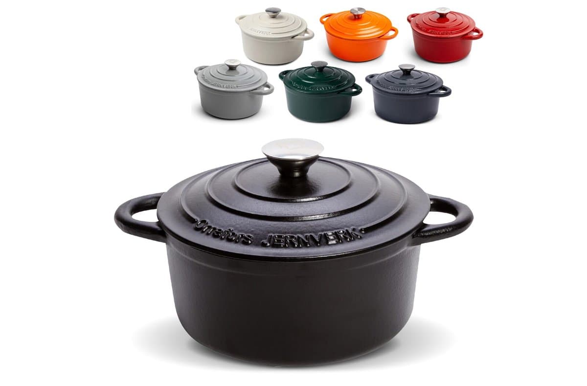 Orrefors Jernverk Large Enamelled Casserole 5L