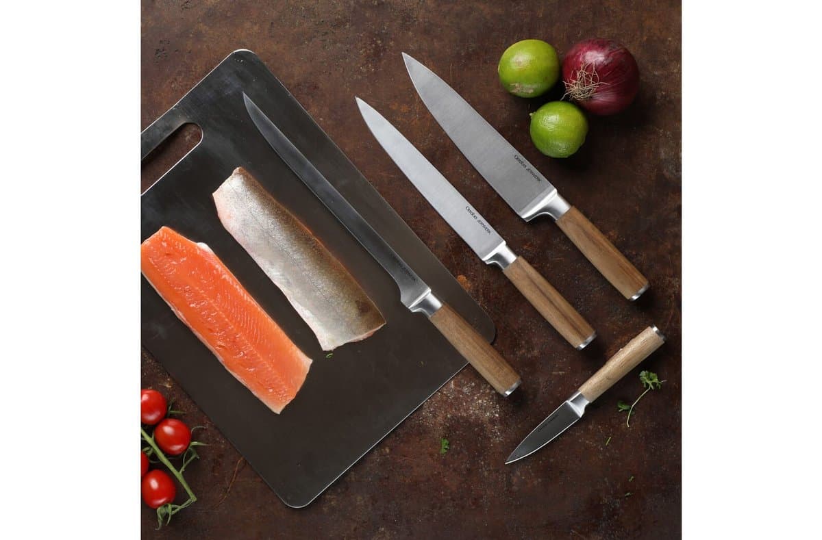 Orrefors Jernverk Chef Knife 8" Steel 4