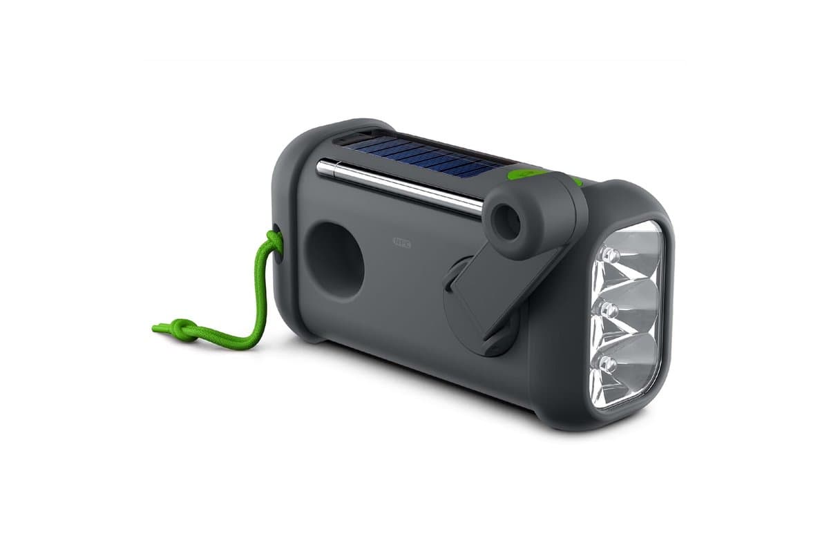 MH-08 | Muse Emergency Radio bluetooth speaker with solar and wind-up mechanism 5