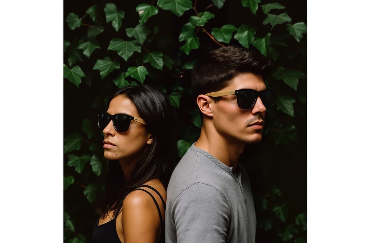 Justin RPC sunglasses with bamboo UV400 5