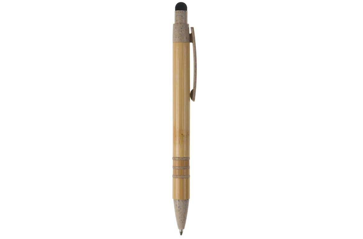 Ball pen bamboo and wheatstraw with stylus 4
