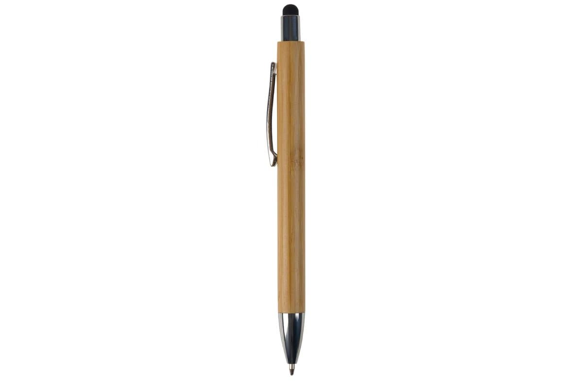 Ball pen New York bamboo with stylus 4