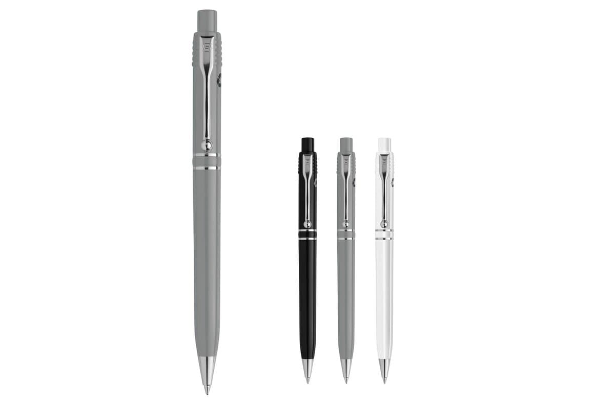 Ball pen Raja Chrome recycled hardcolour