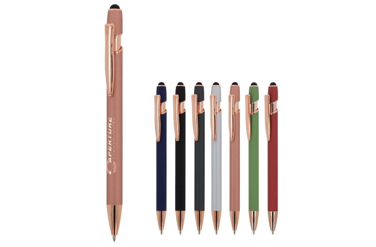 Ball pen Paris Deluxe Metal Rubberised