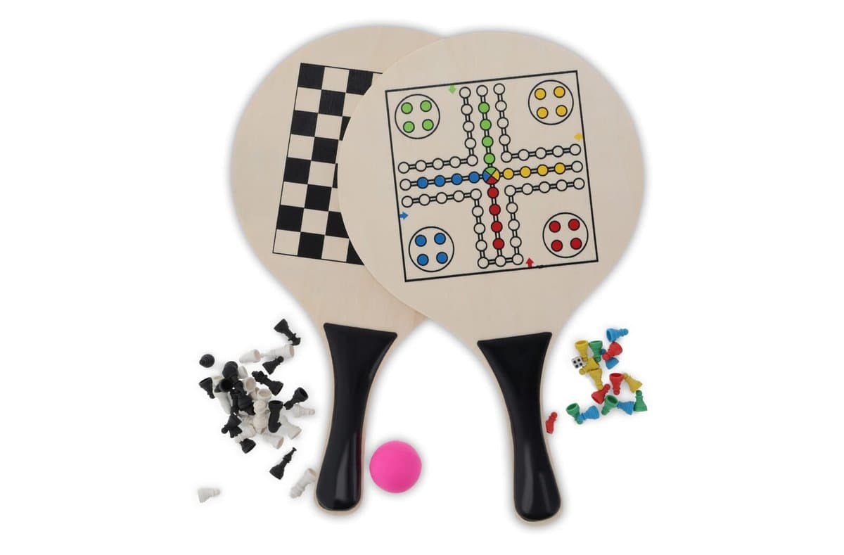 MDF Beach Tennis with chess surface 5