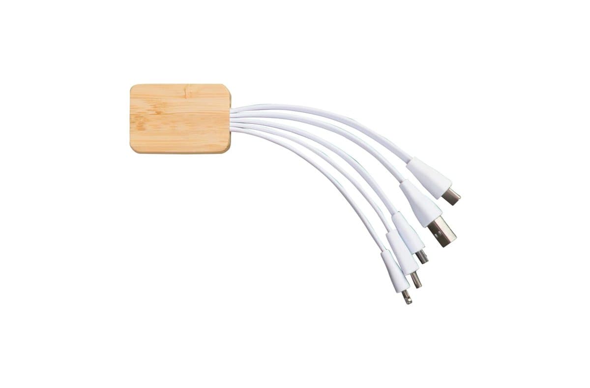 Charging cable bamboo with R-PET 4