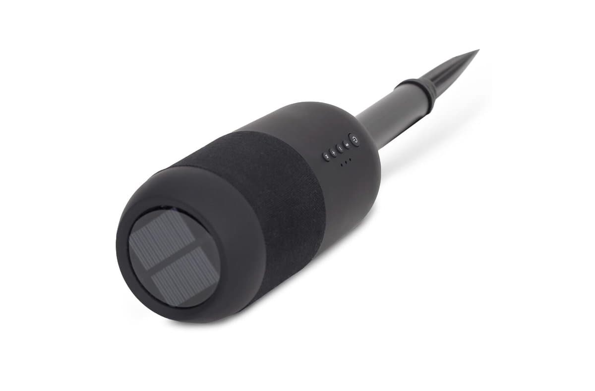 Wireless solar speaker torch 2x5W IPX6 5