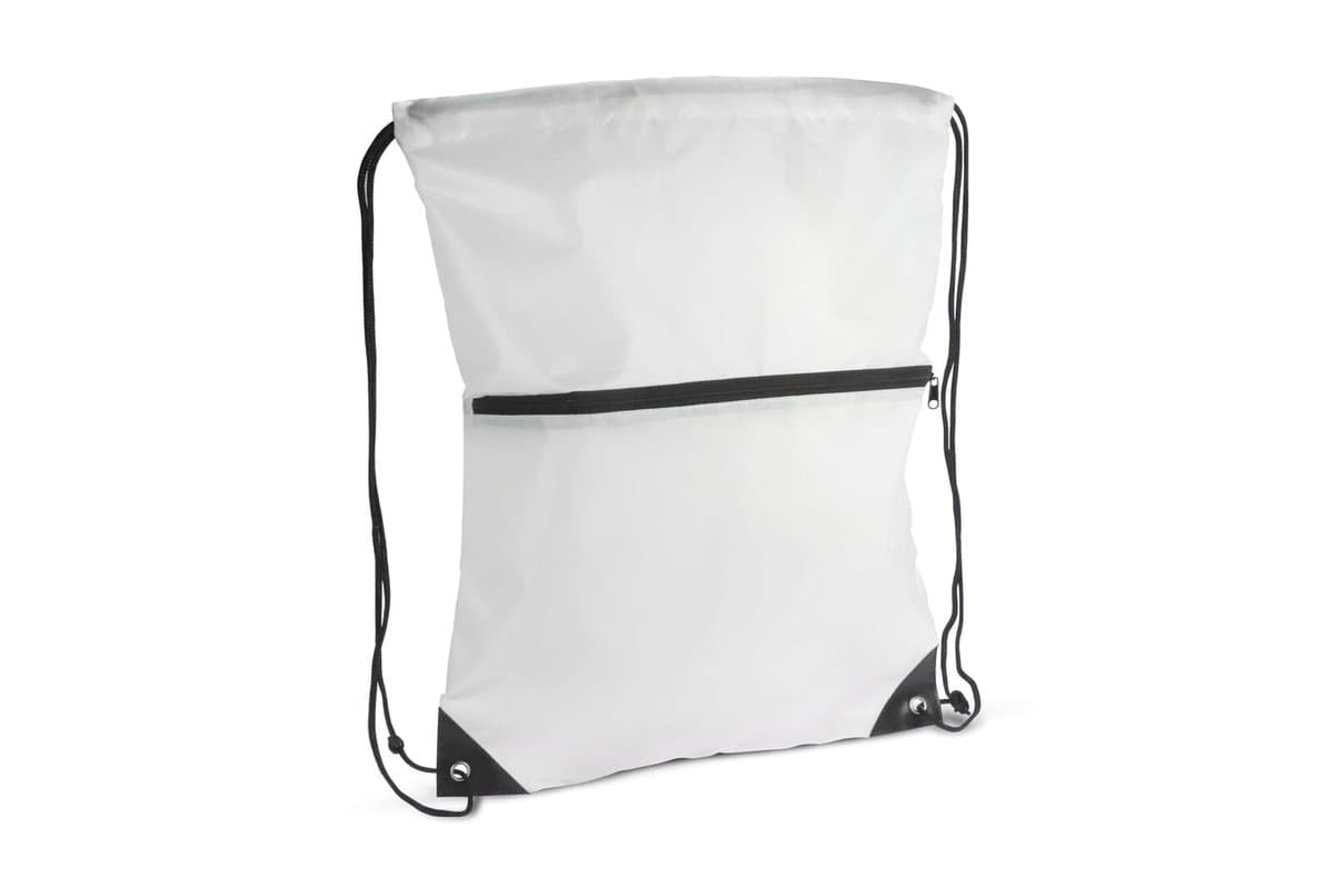 Drawstring bag 210T R-PET with zipper 3
