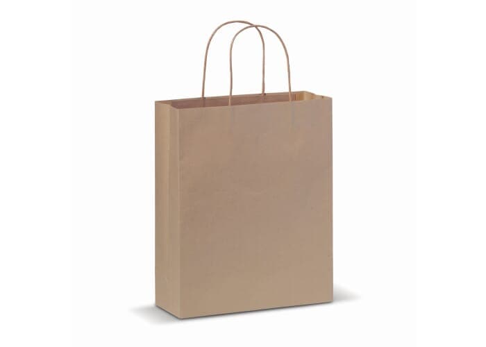 Kraft paper bag 90g/m² 22x10x31cm 5