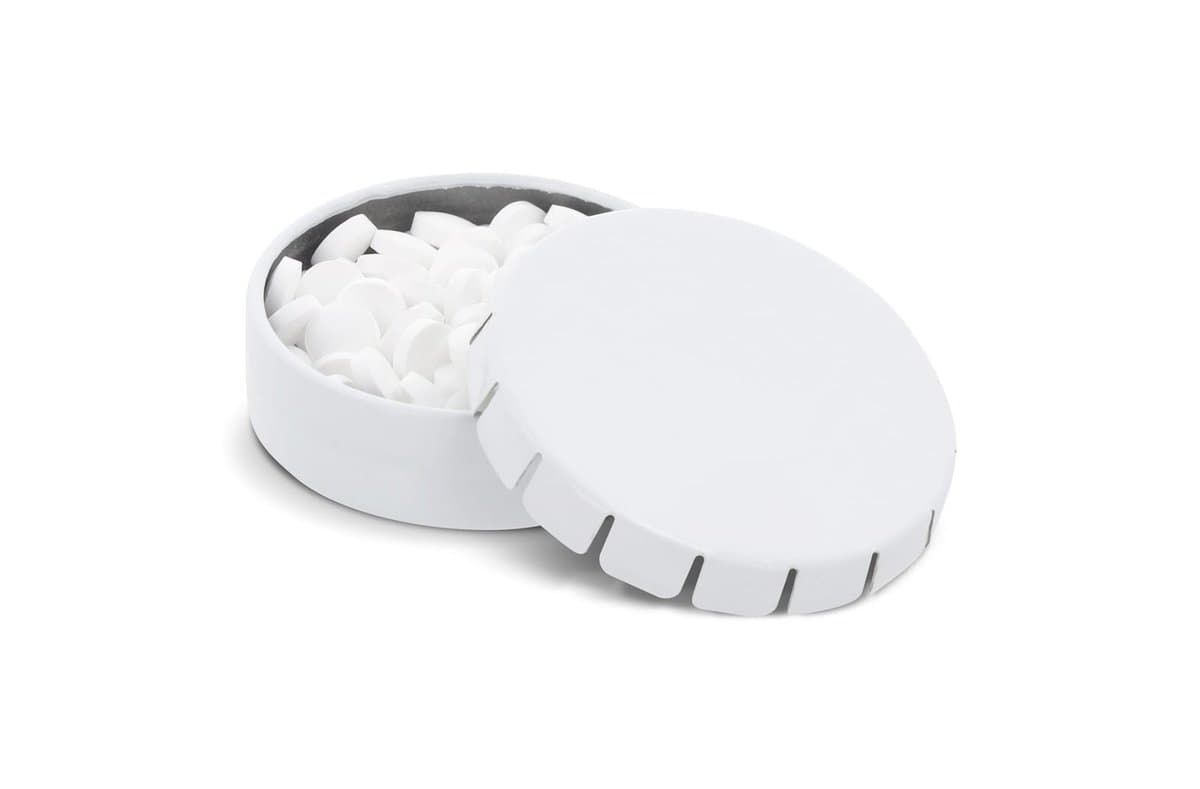 Mini clic tin peppermint box 2