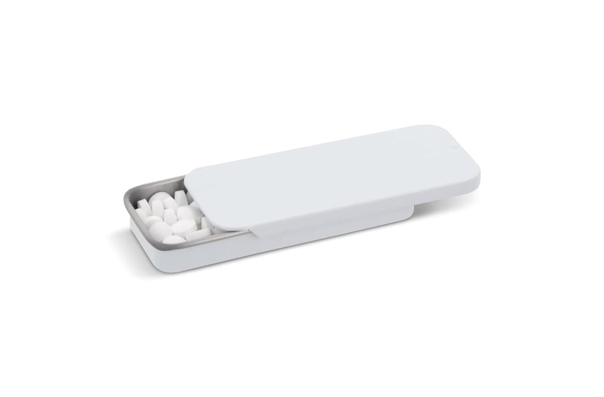 Mini sliding tin peppermint box 3