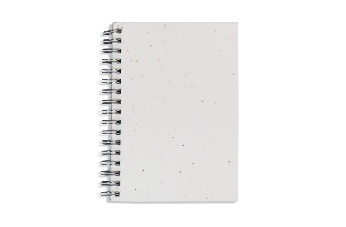 Seed paper spiral notebook 3