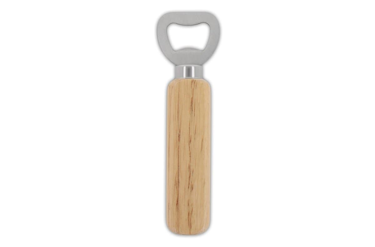 Bottle opener with wooden handle 4