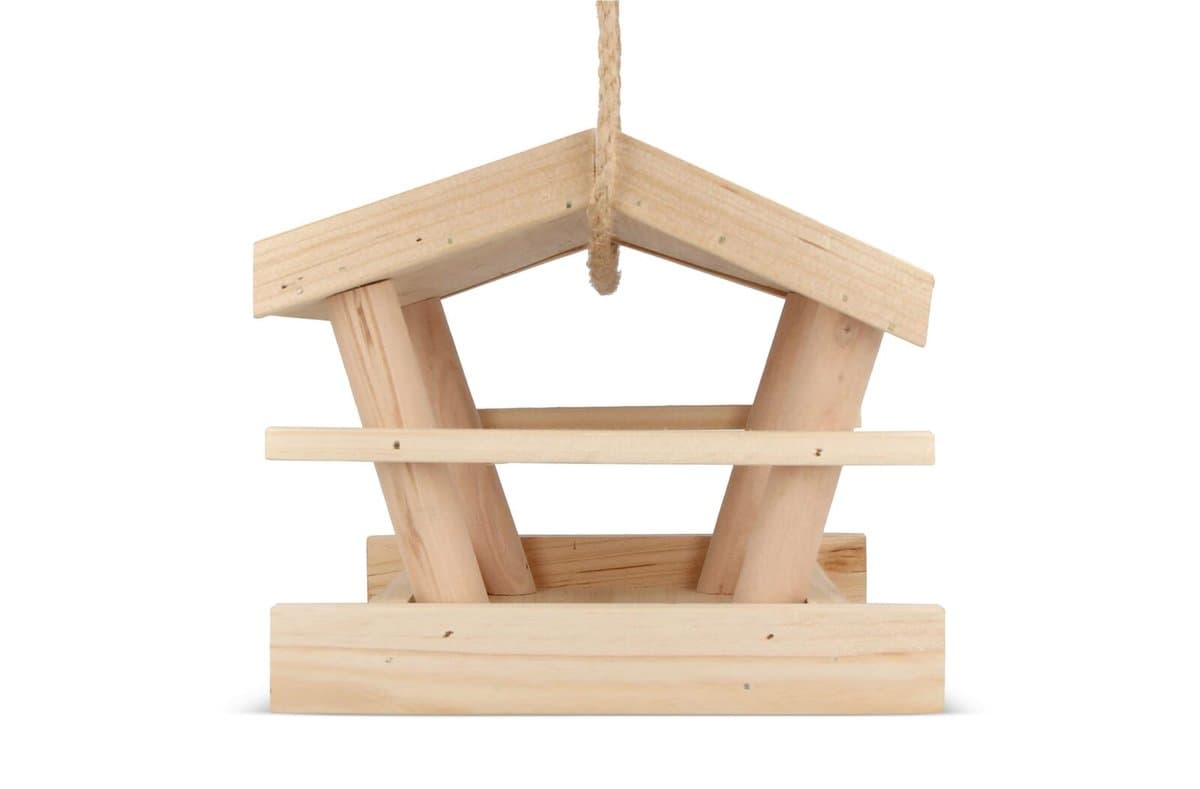 Wooden Bird Feeder FSC 4