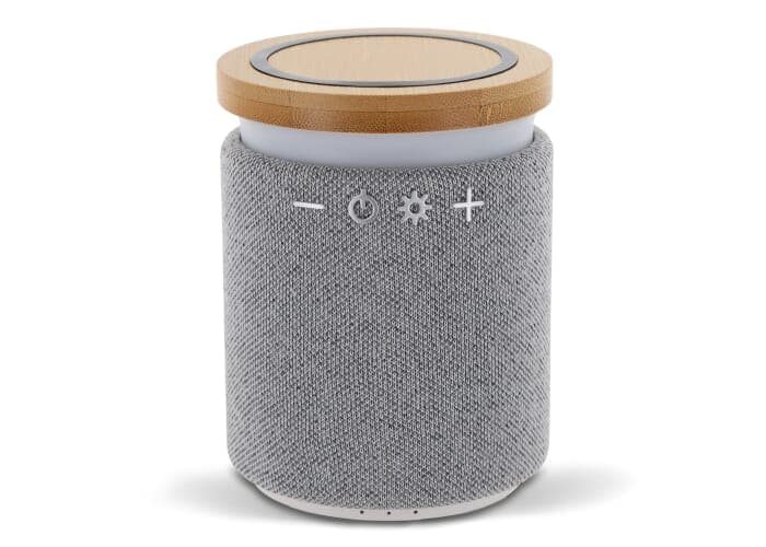 Bamboo 3W Speaker & 5W Wireless Charger 2