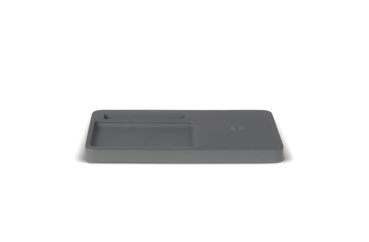 Limestone Desk organizer with wireless charger 5W 4