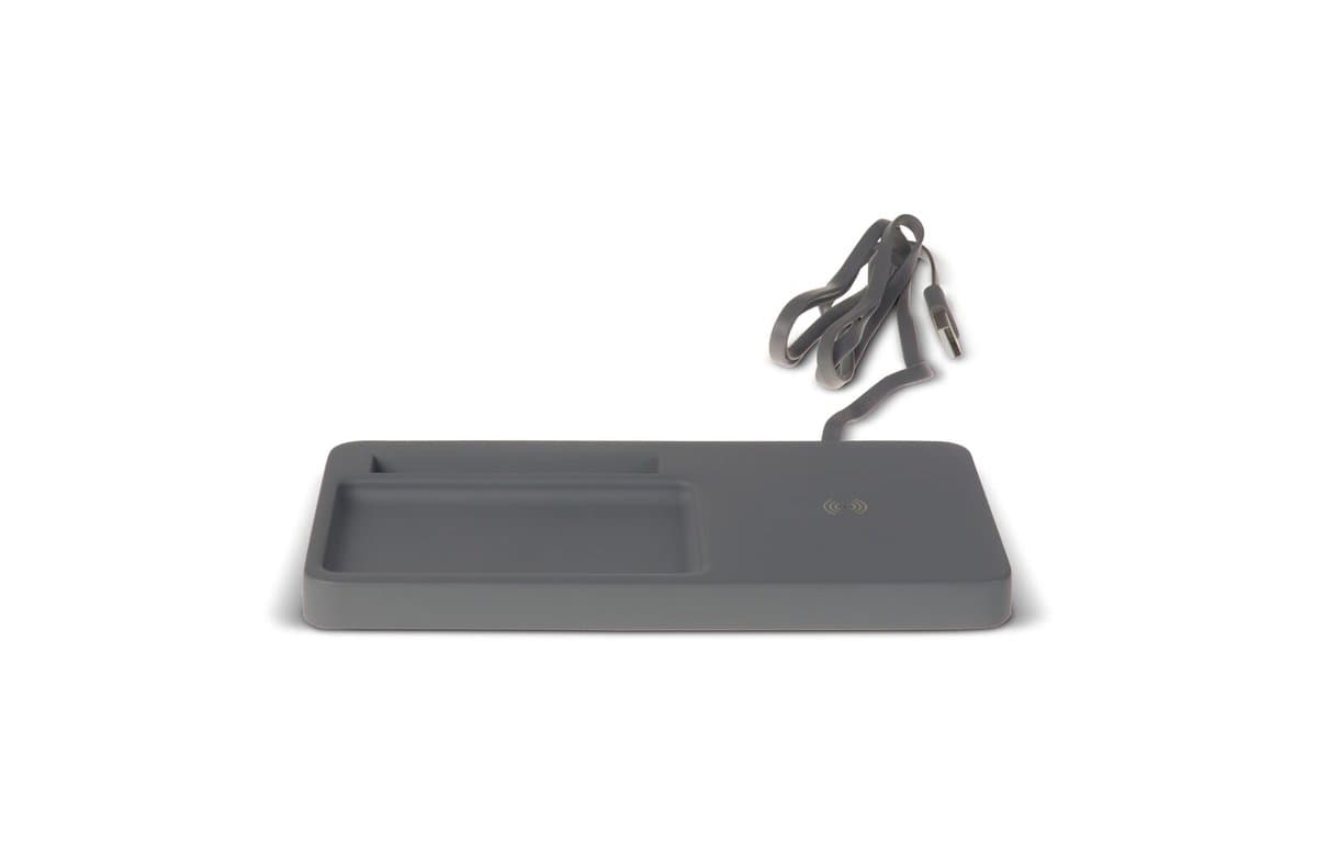Limestone Desk organizer with wireless charger 5W 5