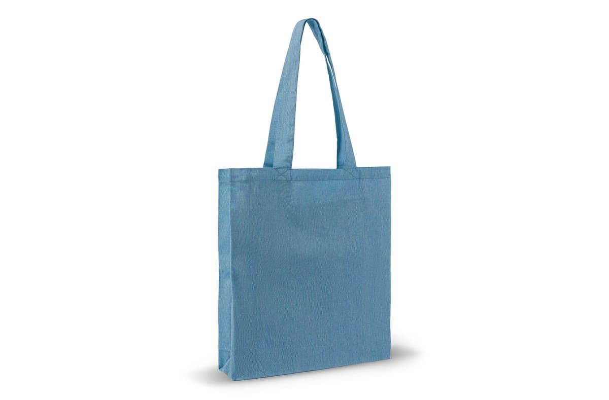 Shopping bag recycled cotton 38x42x10cm 3
