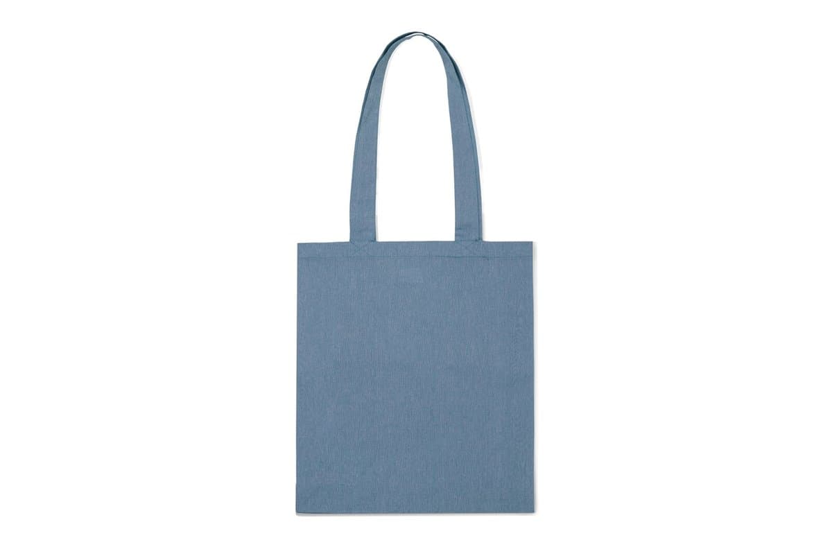 Shopping bag recycled cotton 38x42x10cm 4