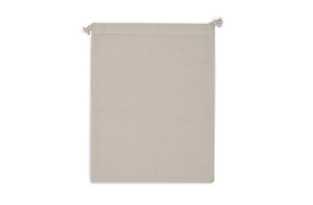 Reusable food bag OEKO-TEX® natural cotton 25x30cm 4