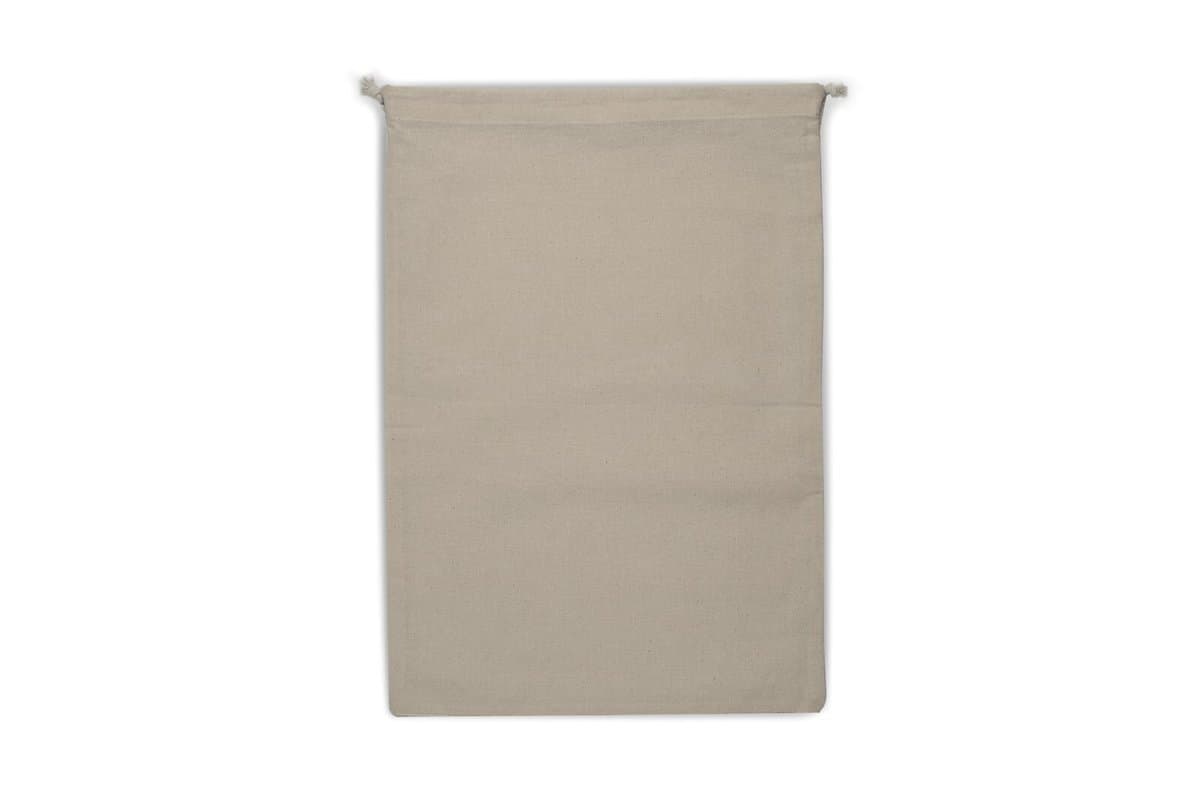 Reusable food bag OEKO-TEX® natural cotton 30x40cm 3