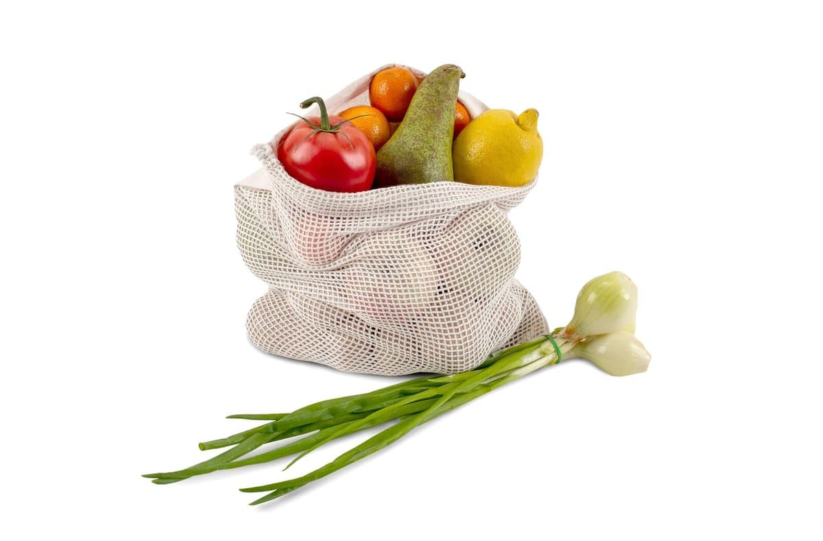 Reusable food bag OEKO-TEX® natural cotton 30x40cm 4