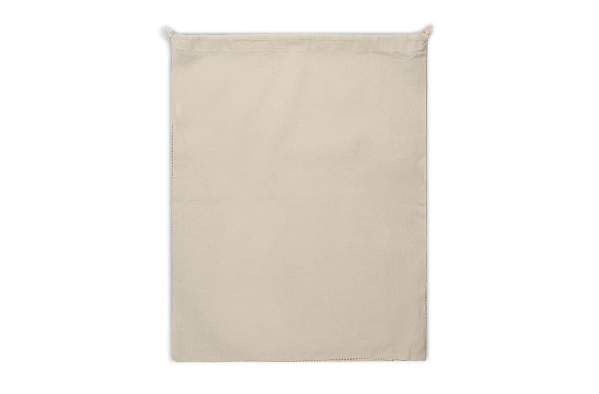 Reusable food bag OEKO-TEX® natural cotton 40x45cm 5
