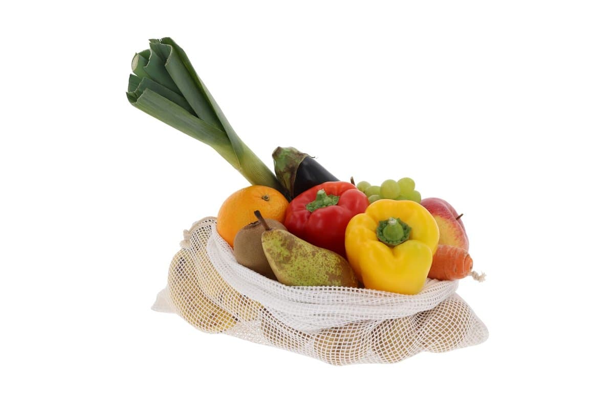 Reusable food bag OEKO-TEX® cotton 40x45cm 5