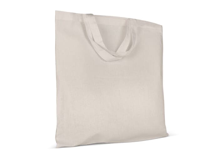 Shoulder bag cotton OEKO-TEX® 140g/m² 38x42cm short handle 2