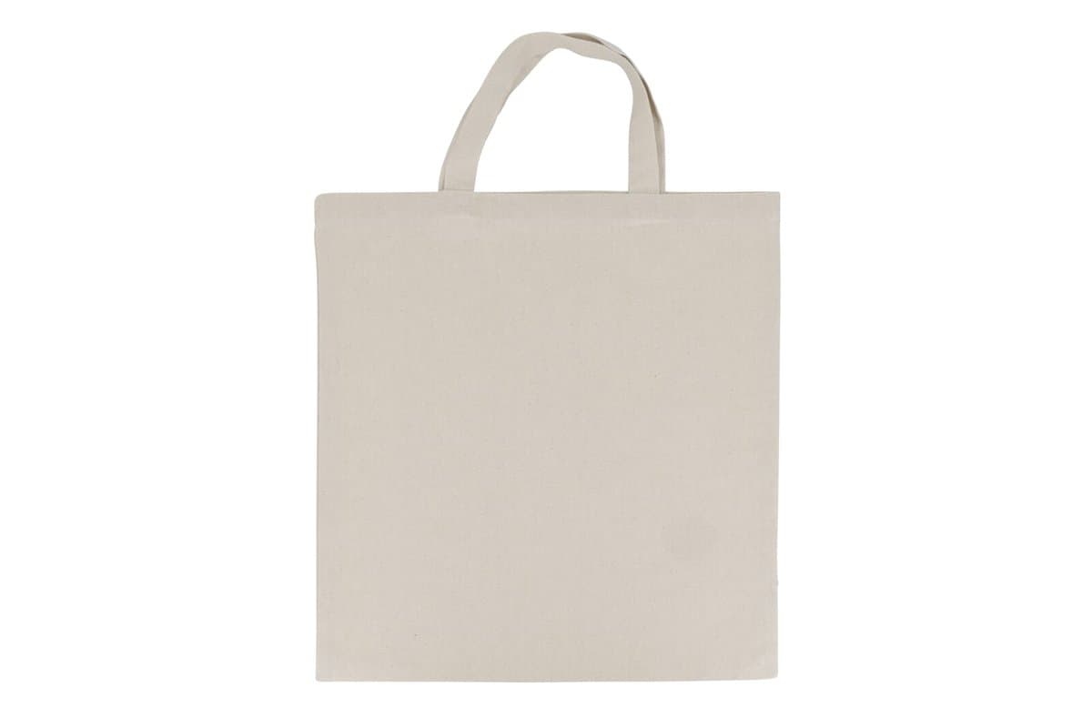 Bag OEKO-TEX® nature short 220g/m² 38x42 cm 4
