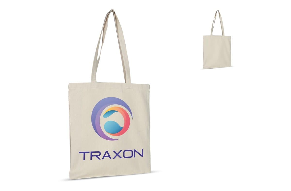 Bag OEKO-TEX® nature long 220g/m² 38x42 cm