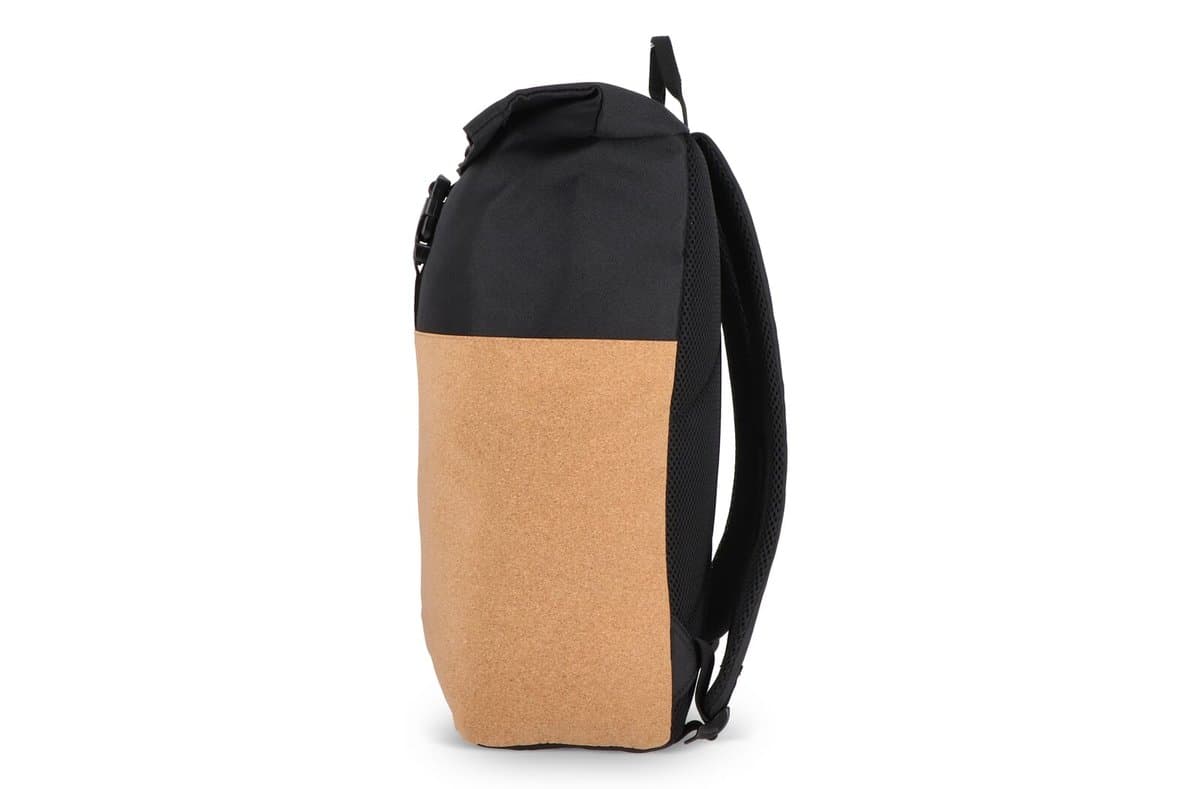 Rolltop backpack cork & R-PET 18L 5