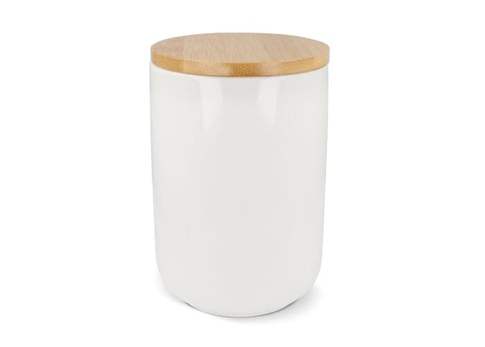 Canister Ceramic & Bamboo 900ml 2