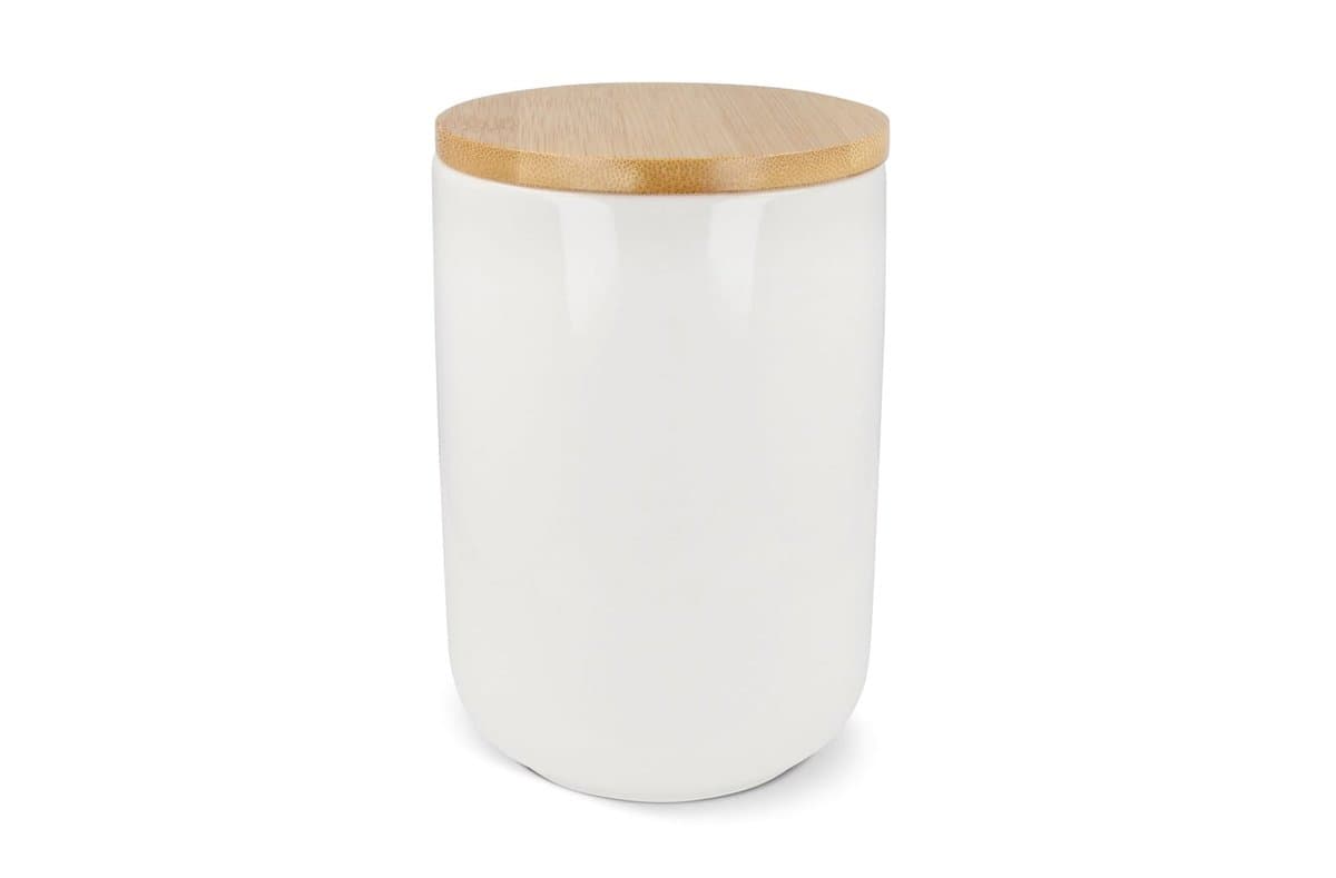 Canister Ceramic & Bamboo 900ml 3