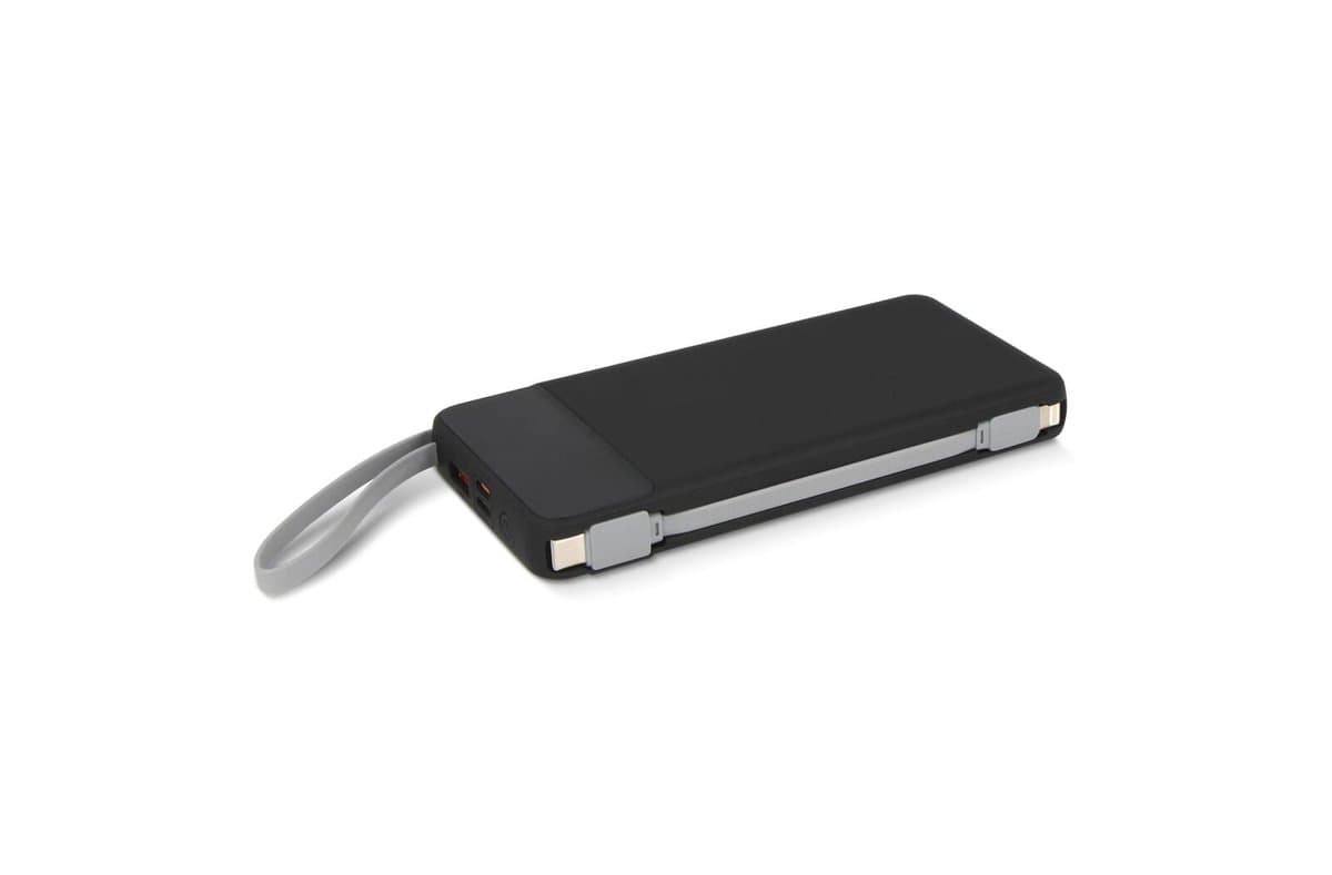 Ziara Powerbank with USB-C & Lightning Cable 10000mAh 4
