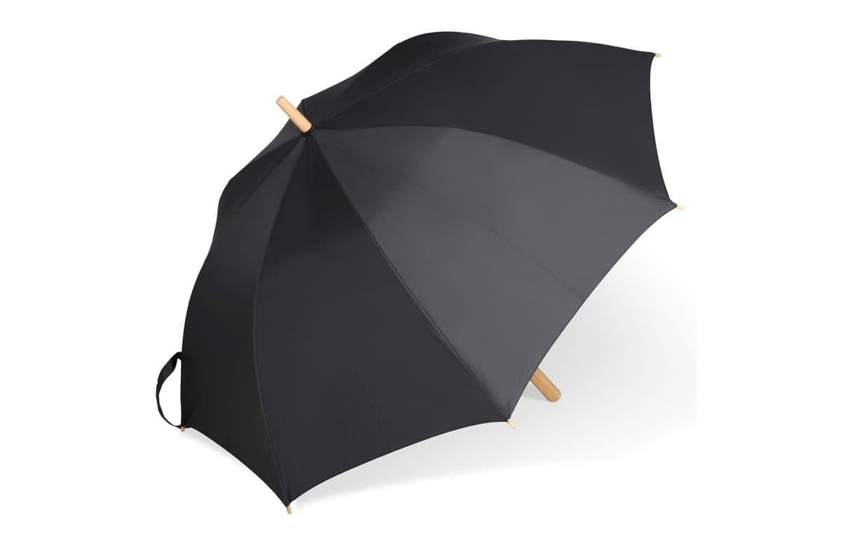 Stick umbrella 25” R-PET straight handle auto open 3