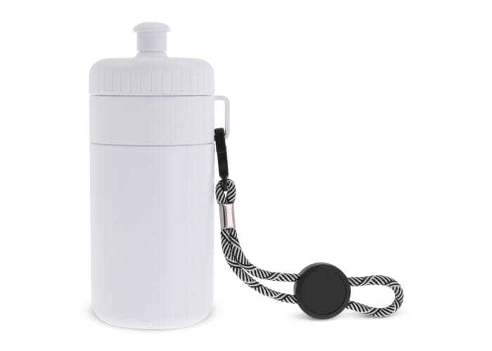 Sports bottle with edge and cord 500ml 2