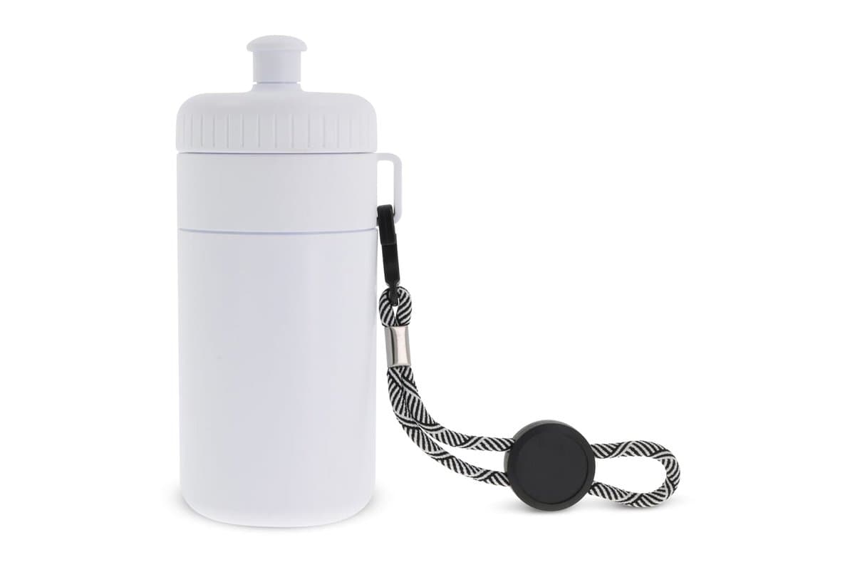Sports bottle with edge and cord 500ml 3