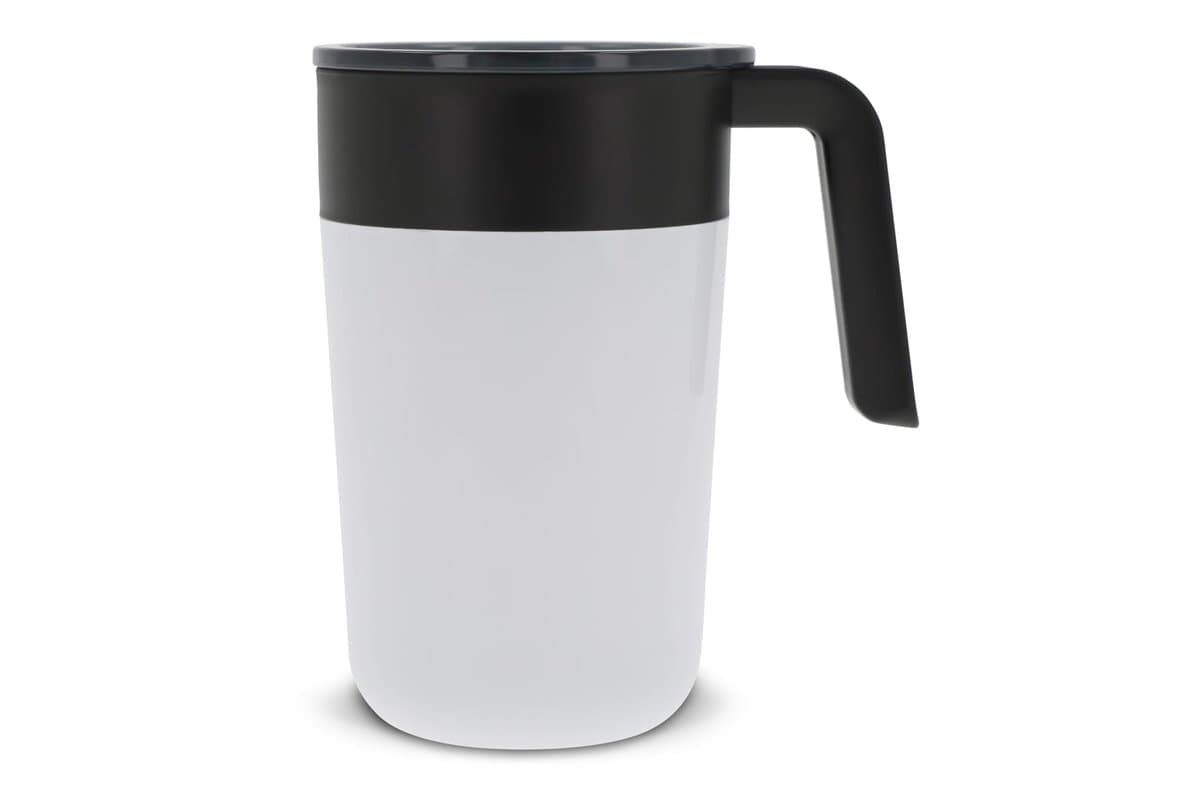 Double walled coffee mug 400ml 5