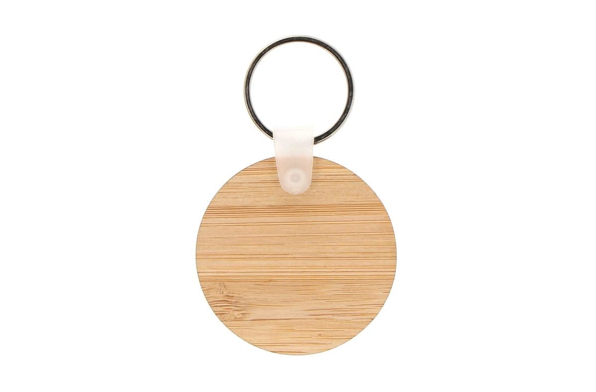 Keyring Bamboo round 4