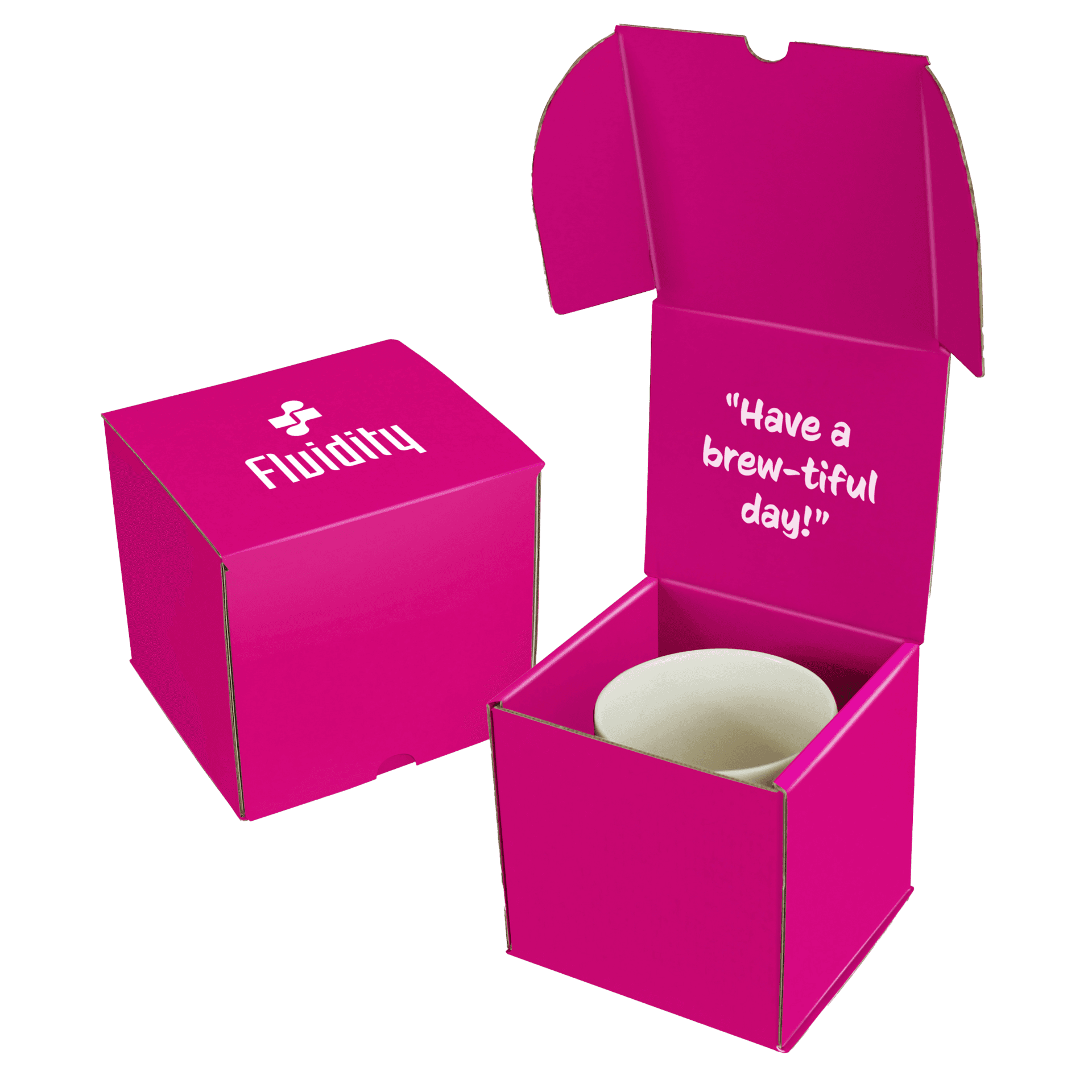 corrugated - mug box
