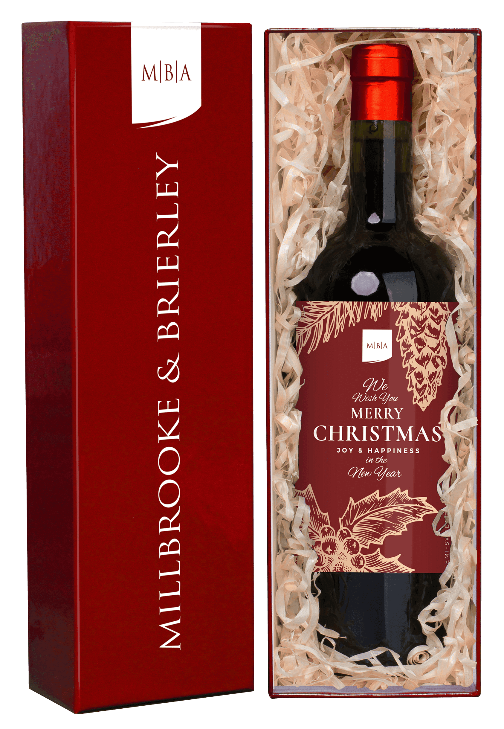 premium - bottle box