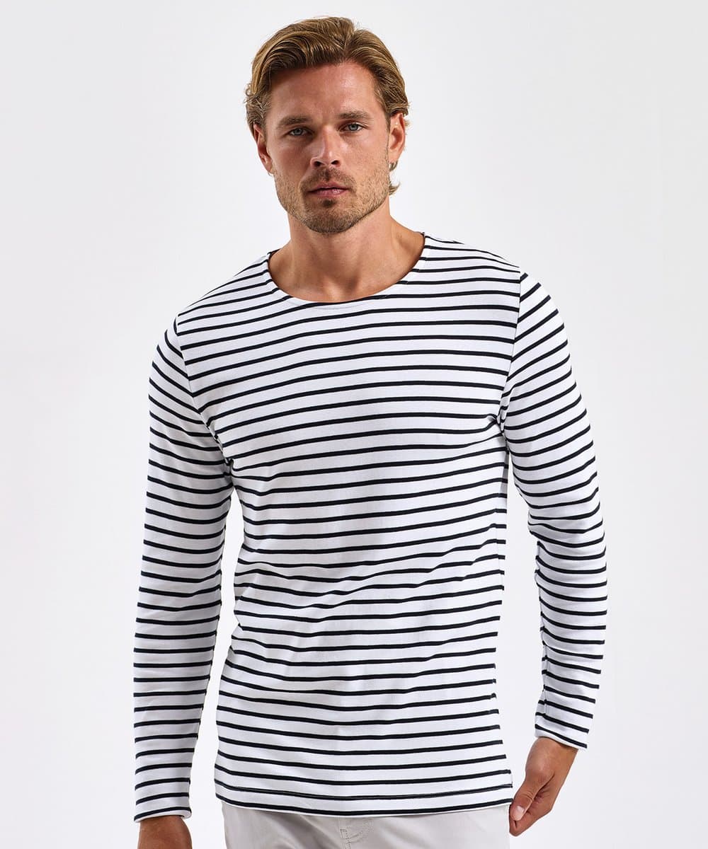 Men's Marinière coastal long sleeve tee 1