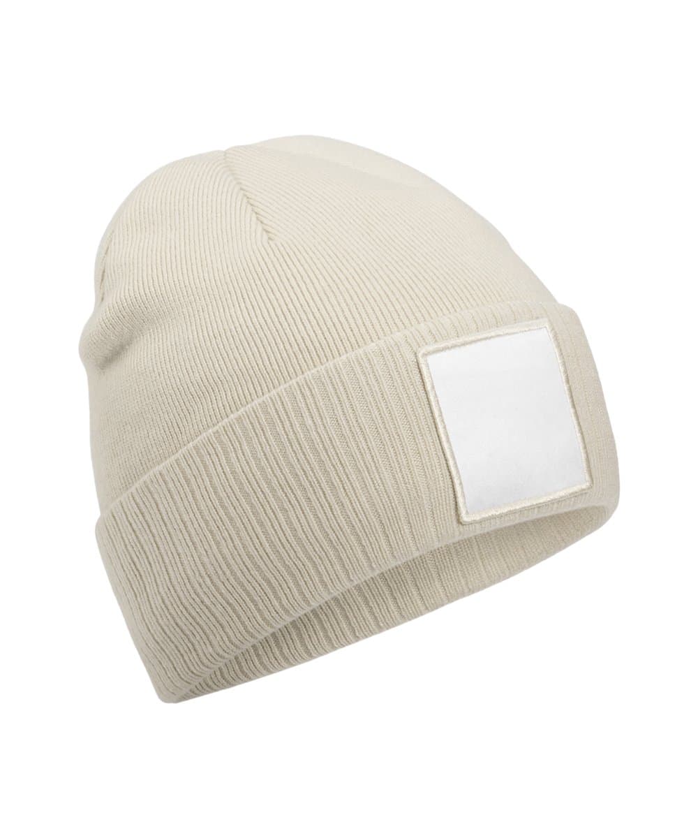 Appliqué patch beanie 4